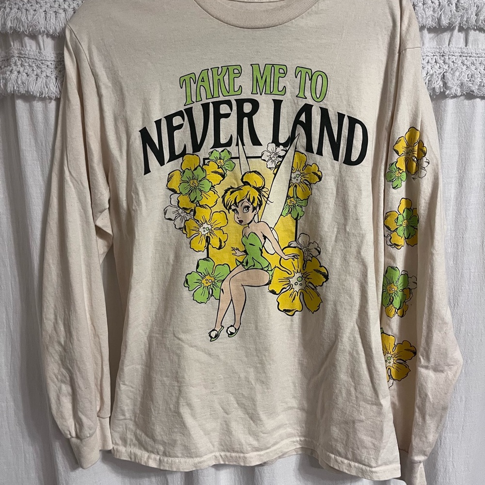 Neverland Cream Long Sleeve Tee
